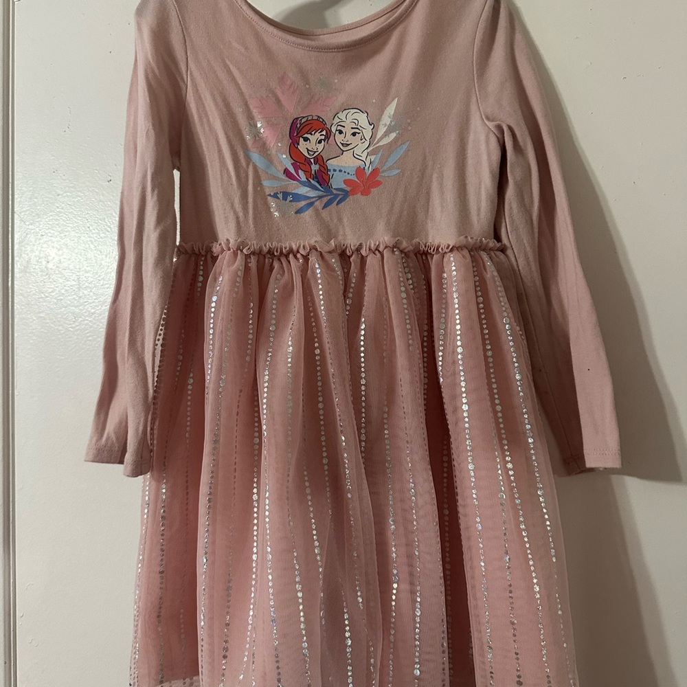Jumping Beans Pink Long Sleeve Dress